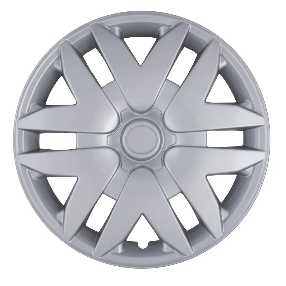 IWC41616S – COAST2COAST Wheel Cover, 16 Inch 6 Split Spoke Silver Plastic Set Of 4 Spring Steel Clip